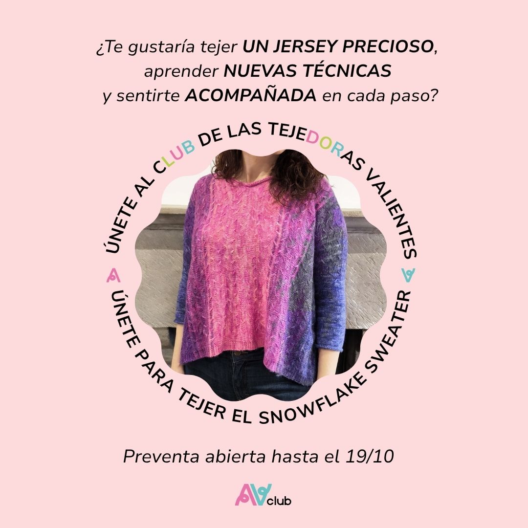 AVCLUB SNOWFLAKE SWEATER