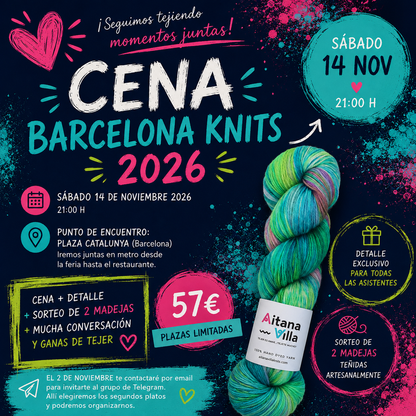 Cena Barcelona Knits Festival 2026