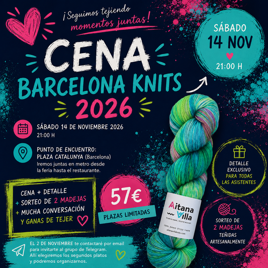 Cena Barcelona Knits Festival 2026