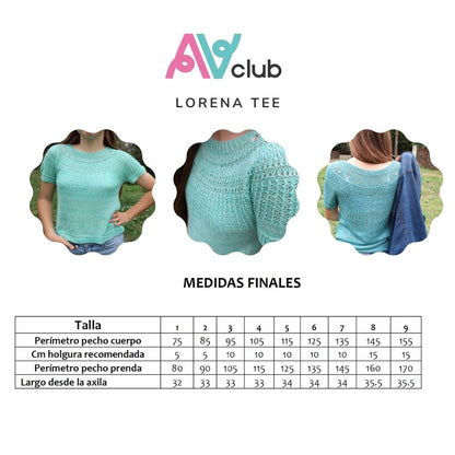 AVCLUB LORENA TEE (2ª Edición)