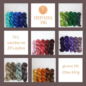 HYPATIA DK (75% merino SW 25% nylon; 225m/100g)